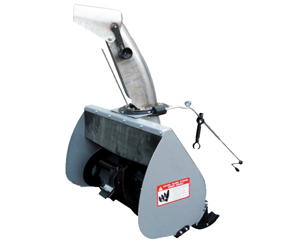 BCS 24" Snow Thrower Attachment - Click Image to Close